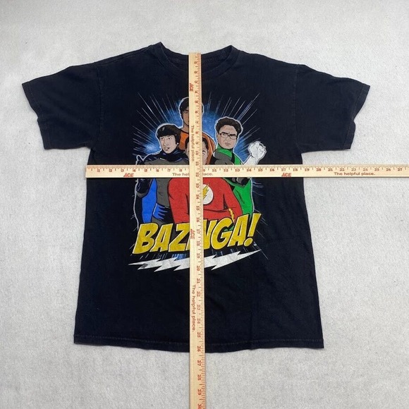 The Big Bang Theory Graphic Tee Thrifted Vintage Style Size M - Picture 5 of 10